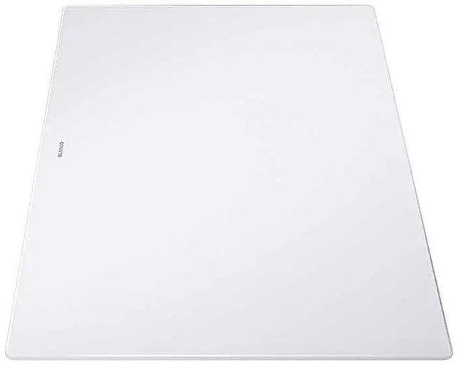 Szklana deska do krojenia biała