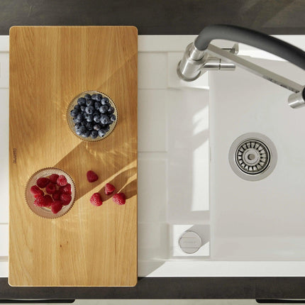 Deska do krojenia z drewna bukowego - aranżacja