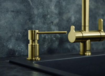 Dozownik Blanco Lato Satin gold - aranżacja