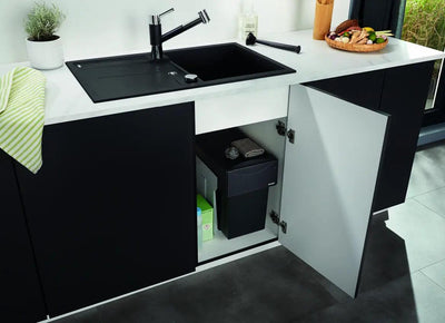 System Segregacji Odpadków BLANCO BOTTON II 30/2 - aranżacja
