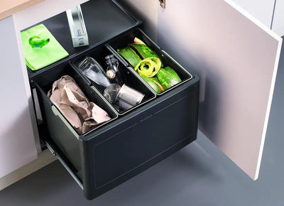 System Segregacji Odpadków BLANCO BOTTON Pro 60/3 Manual - aranżacja