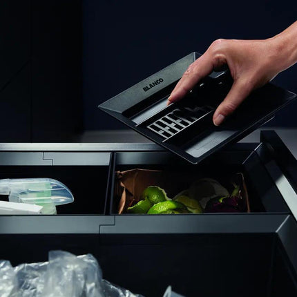 System Segregacji Odpadków BLANCO FLEXON II Low 60/2 - aranżacja