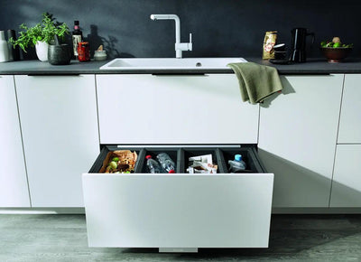 System Segregacji Odpadków BLANCO FLEXON II Low 90/4 - aranżacja