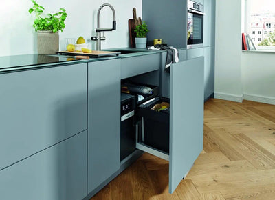 System Segregacji Odpadków BLANCO SELECT II 40/1 Combi - aranżacja