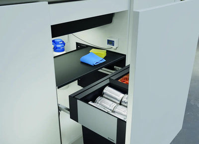 System Segregacji Odpadków BLANCO SELECT II Compact 60/2 - aranżacja