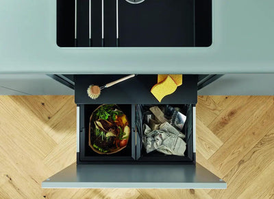 System Segregacji Odpadków BLANCO SELECT II Compact 60/2 - aranżacja