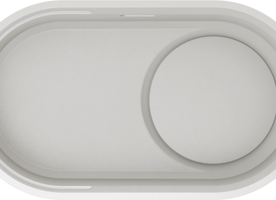 Zlewozmywak BLANCO OOVALON 700-U Velgranit cloud white, bez armatury