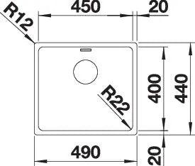 Zlewozmywak BLANCO ANDANO 450-IF