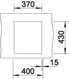 Zlewozmywak BLANCO CLARON 340-IF