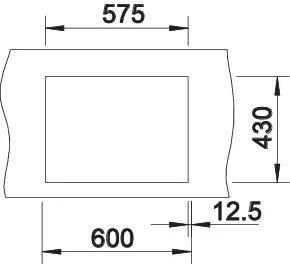 Zlewozmywak Blanco Claron 340/180-If