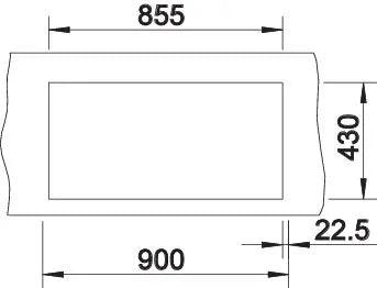 Zlewozmywak BLANCO CLARON 400/400-IF
