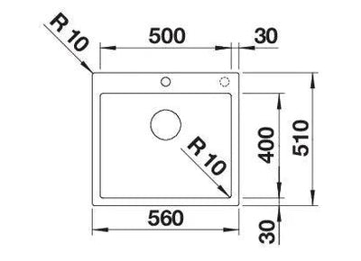 Zlewozmywak BLANCO CLARON 500-IF/A