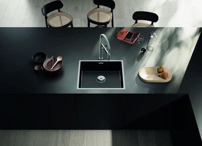 Zlewozmywak BLANCO CLARON 500-IF Dark Steel