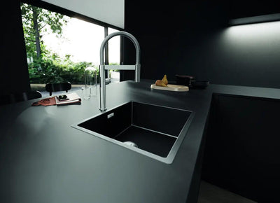 Zlewozmywak BLANCO CLARON 500-IF Dark Steel
