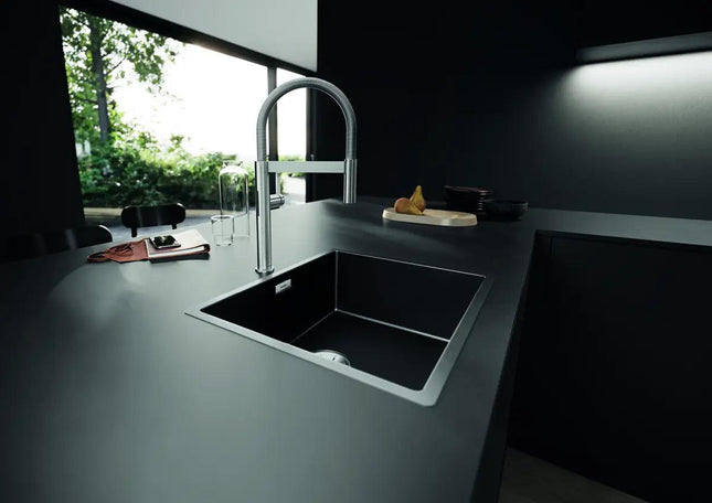 Zlewozmywak BLANCO CLARON 500-IF Dark Steel