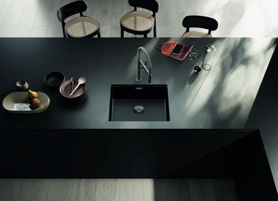 Zlewozmywak BLANCO CLARON 500-U Dark Steel Edition