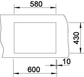 Zlewozmywak BLANCO CLARON 550-IF