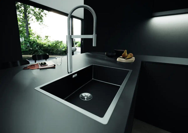 Zlewozmywak BLANCO CLARON 700-IF Dark Steel