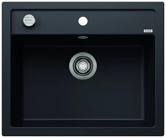 Zlewozmywak Blanco Dalago 6 Czarny z korkiem automatycznym
