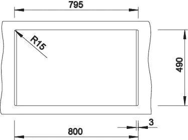 Zlewozmywak Blanco Dalago 8 Czarny z korkiem automatycznym
