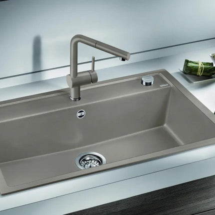 Zlewozmywak Blanco Dalago 8 Czarny z korkiem automatycznym