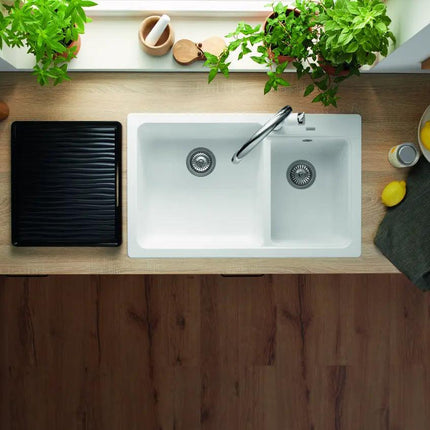 Zlewozmywak Blanco Naya 8 Wulkaniczny szary