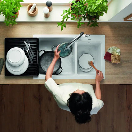 Zlewozmywak Blanco Naya 8 Wulkaniczny szary