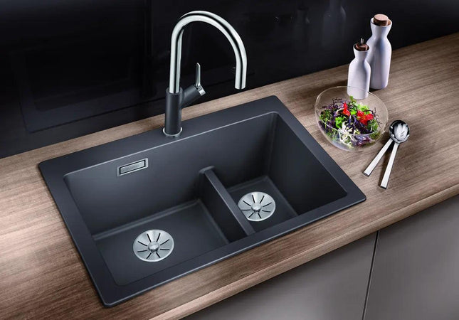 Zlewozmywak Blanco Pleon 6 Split Delikatny biały