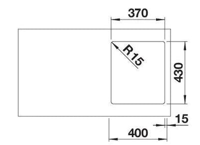 Zlewozmywak BLANCO SOLIS 340-IF