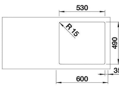 Zlewozmywak BLANCO SOLIS 500-IF/A