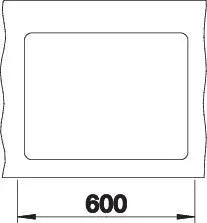 Zlewozmywak Blanco Subline 340/160-F Czarny