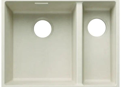 Zlewozmywak Blanco Subline 340/160-U For Coloured Components Delikatny biały