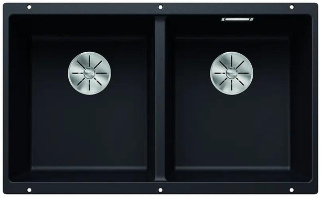 Zlewozmywak Blanco Subline 350/350-U Czarny