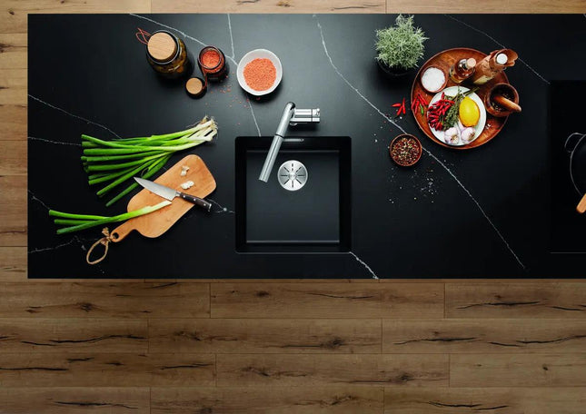 Zlewozmywak Blanco Subline 400-U Wulkaniczny szary