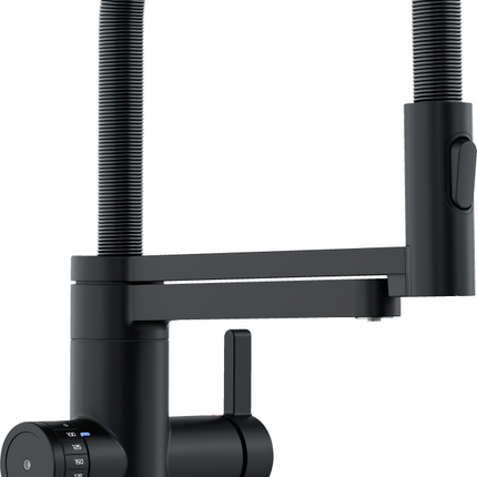 Bateria kuchenne BLANCO EVOL-S Pro drink.filter czarny mat