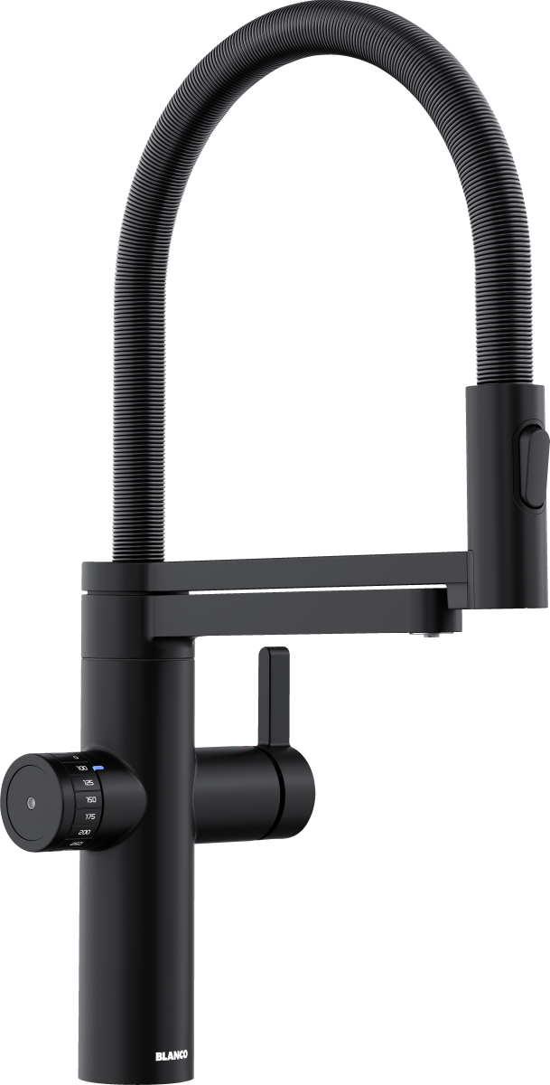 Bateria kuchenne BLANCO EVOL-S Pro drink.filter czarny mat