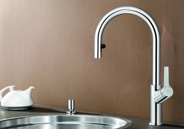 Bateria Kuchenna Blanco Carena-S Vario Chrom - aranżacja