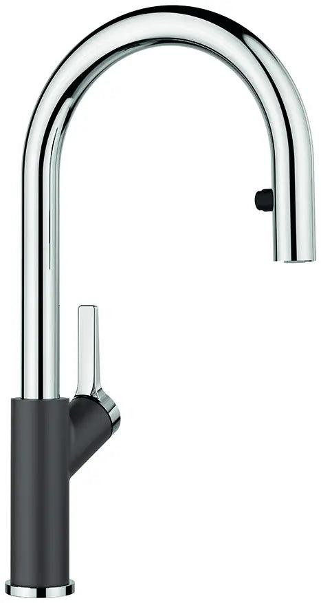 Bateria Kuchenna Blanco Carena-S Vario Szarość skały/Chrom