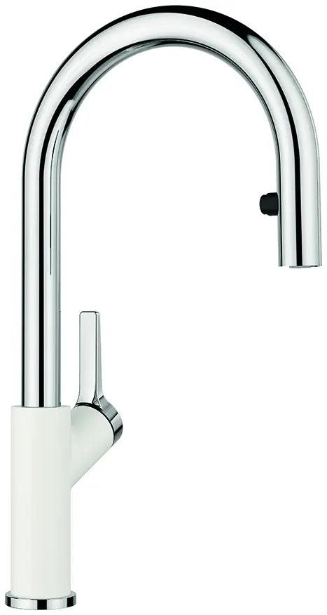 Bateria Kuchenna Blanco Carena-S Vario Biały/Chrom