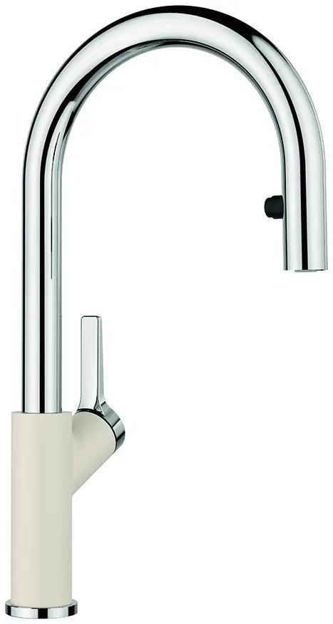 Bateria Kuchenna Blanco Carena-S Vario Delikatny biały/Chrom