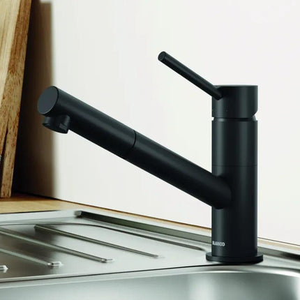 Bateria Kuchenna Blanco Kano-S Czarny mat - aranżacja