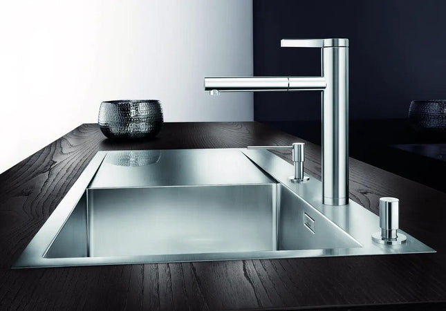 Bateria Kuchenna Blanco Linee-S Stal matowa - aranżacja