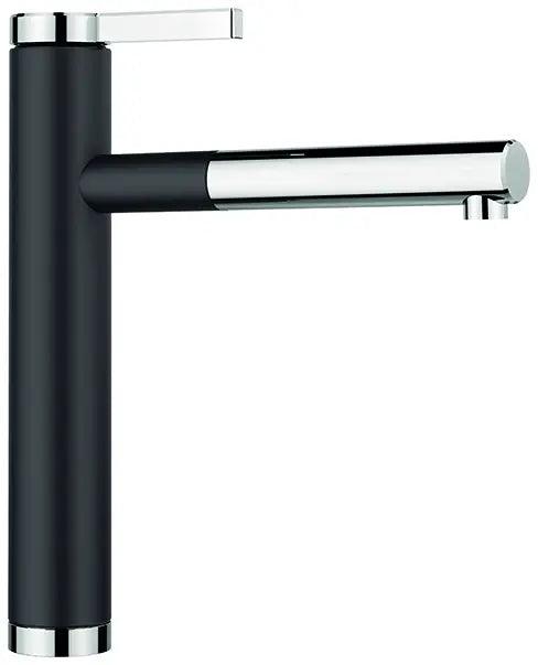 Bateria Kuchenna Blanco Linee-S Czarny/Chrom