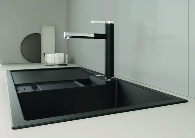 Bateria Kuchenna Blanco Linee-S Delikatny biały/Chrom - aranżacja