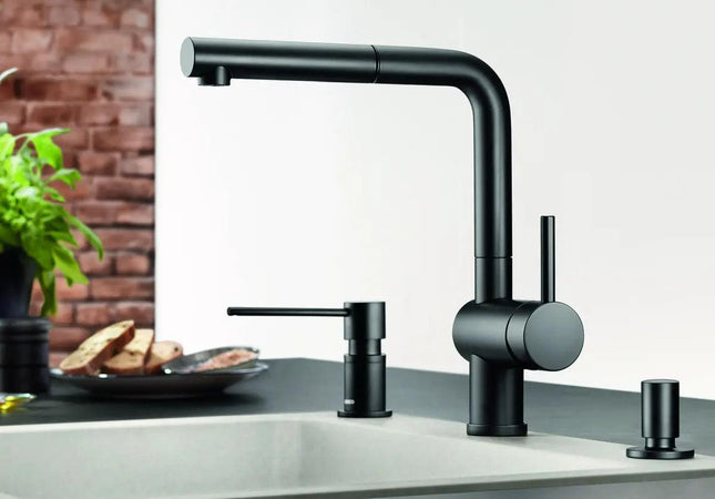 Bateria Kuchenna Blanco Linus-S Czarny mat