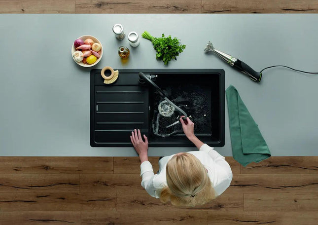 Bateria Kuchenna Blanco Mida-S Czarny - aranżacja