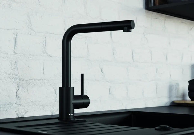 Bateria Kuchenna Blanco Mila Czarny mat - aranżacja