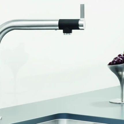 Bateria Kuchenna Blanco Vonda Stal szczotkowana - aranżacja