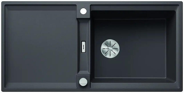 Zlewozmywak Blanco Adira Xl 6 S-F Szarość skały z korkiem automatycznym