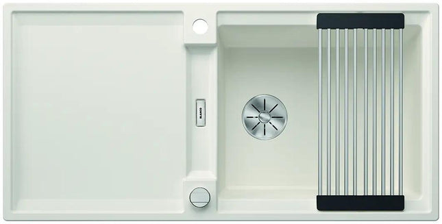 Zlewozmywak Blanco Adira Xl 6 S-F Biały z korkiem automatycznym